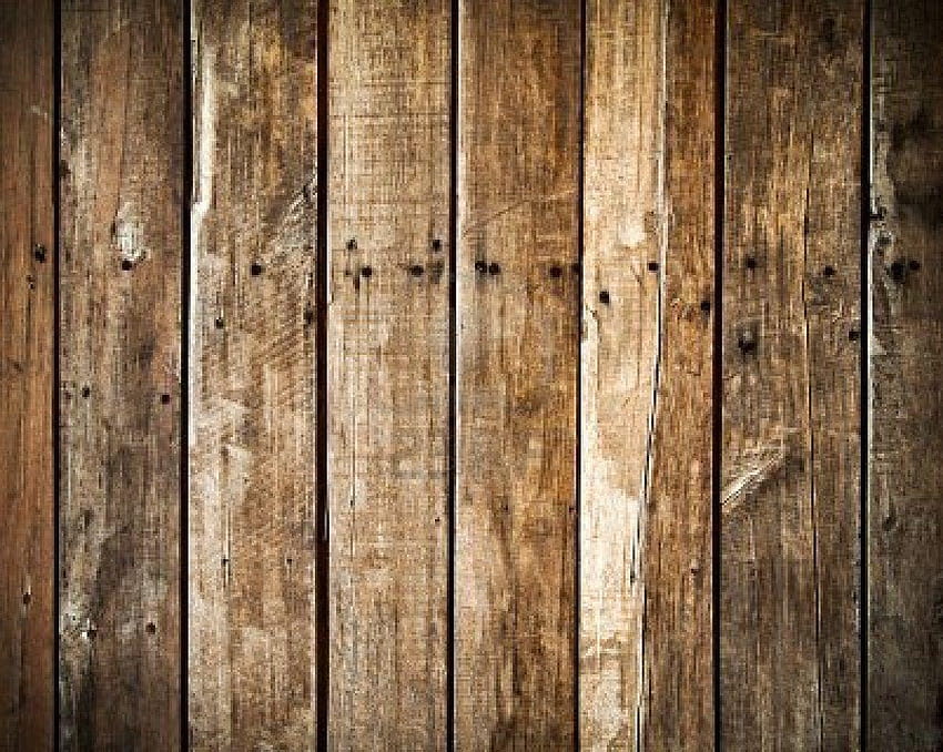 parede de madeira velha grunge, velhas placas de vedação papel de parede HD