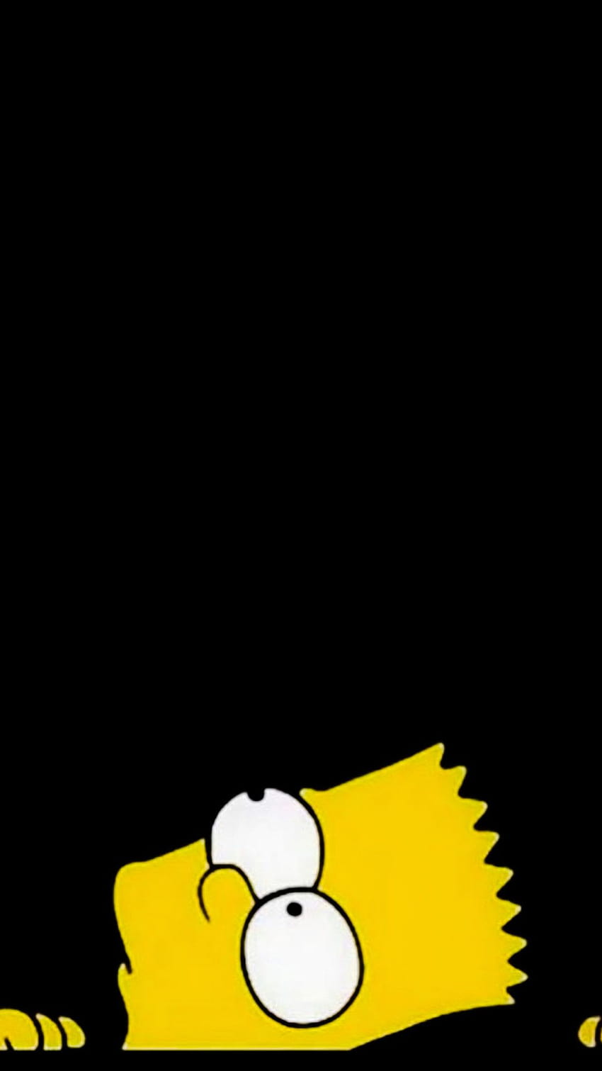 Neues Schwarz: Bart Simpson HD-Handy-Hintergrundbild