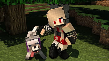 FatalHerobrineYT on Renders. Psycho girl, Minecraft , Minecraft