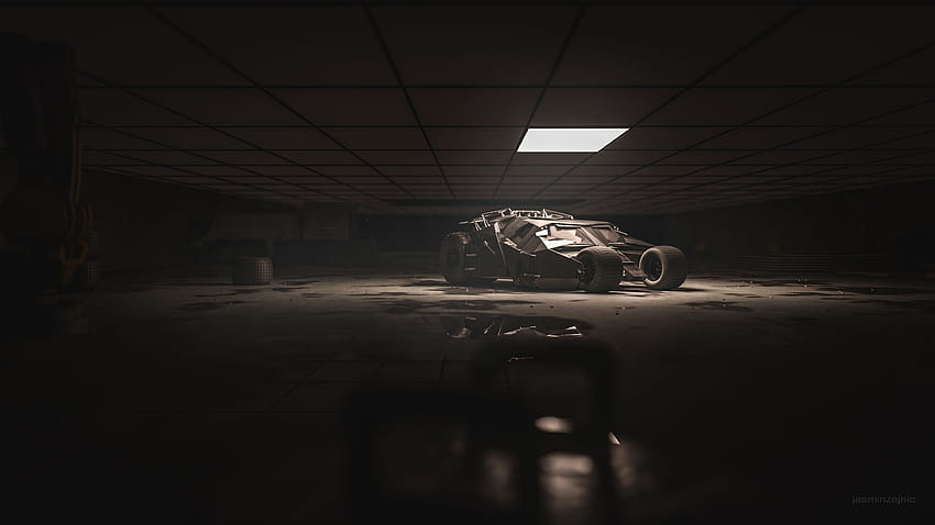 Batcave Batmobil, Künstler, Hintergründe und Fledermaushöhle HD-Hintergrundbild