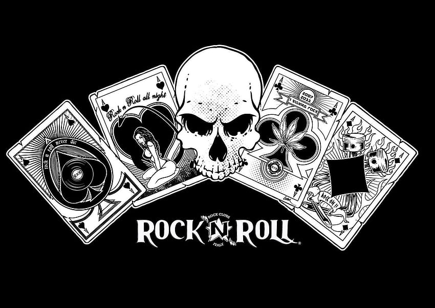 Rock N Roll и рок рол HD тапет