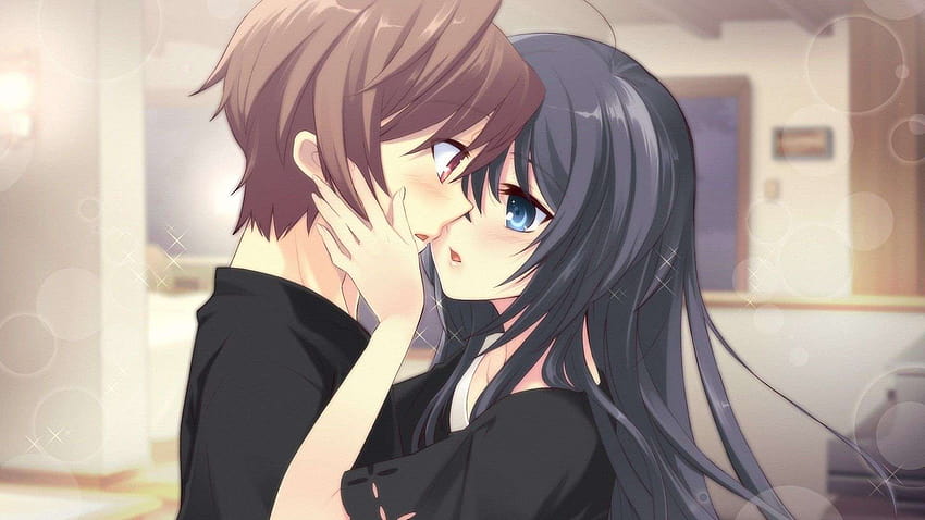 Forehead kissing anime HD wallpapers | Pxfuel