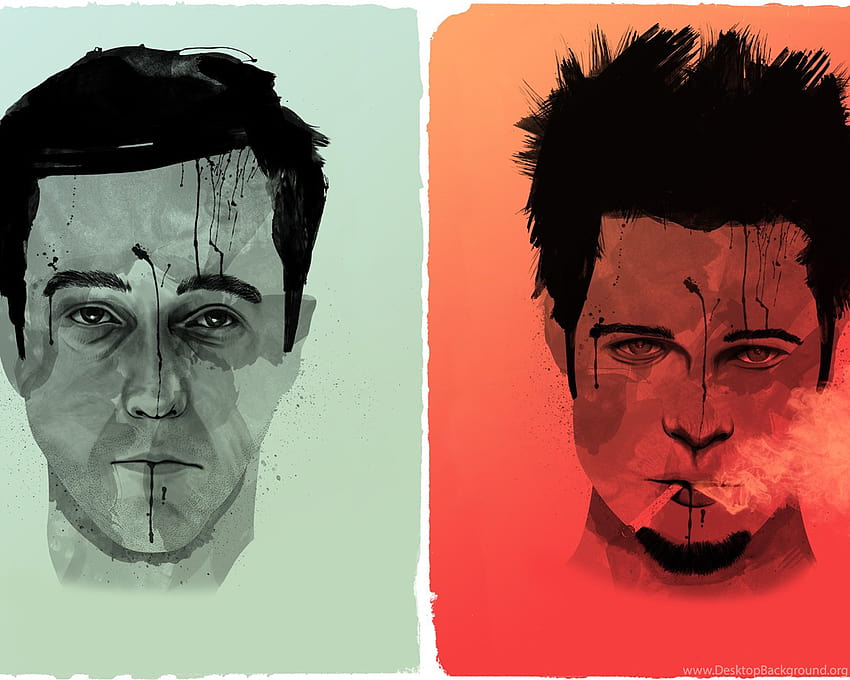 The Narrator, Tyler Durden Fight Club Movie ... Backgrounds HD wallpaper