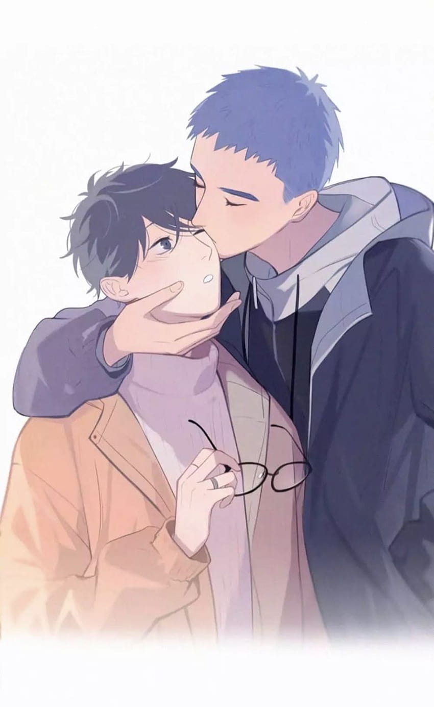 100 Shounen Ai tendencia, pareja gay de anime fondo de pantalla del teléfono