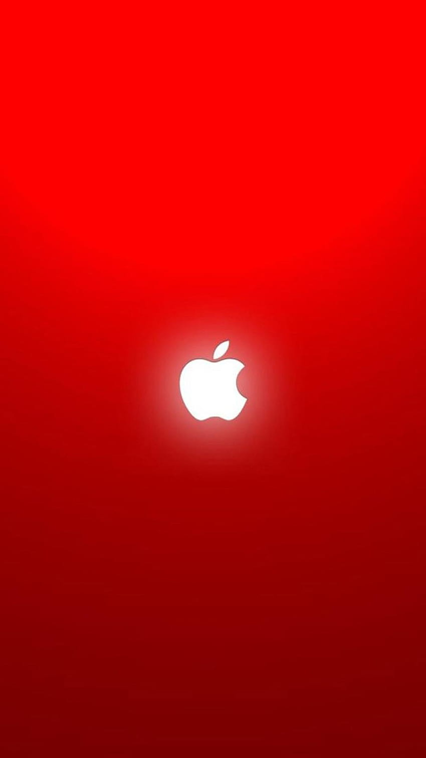 iPhone 11 Apple Logo Red Bright, apple logo iphone HD phone wallpaper