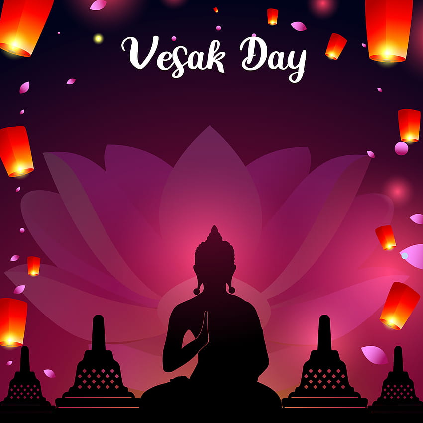 Wesak Vector Art, Icons, and Graphics for HD phone wallpaper