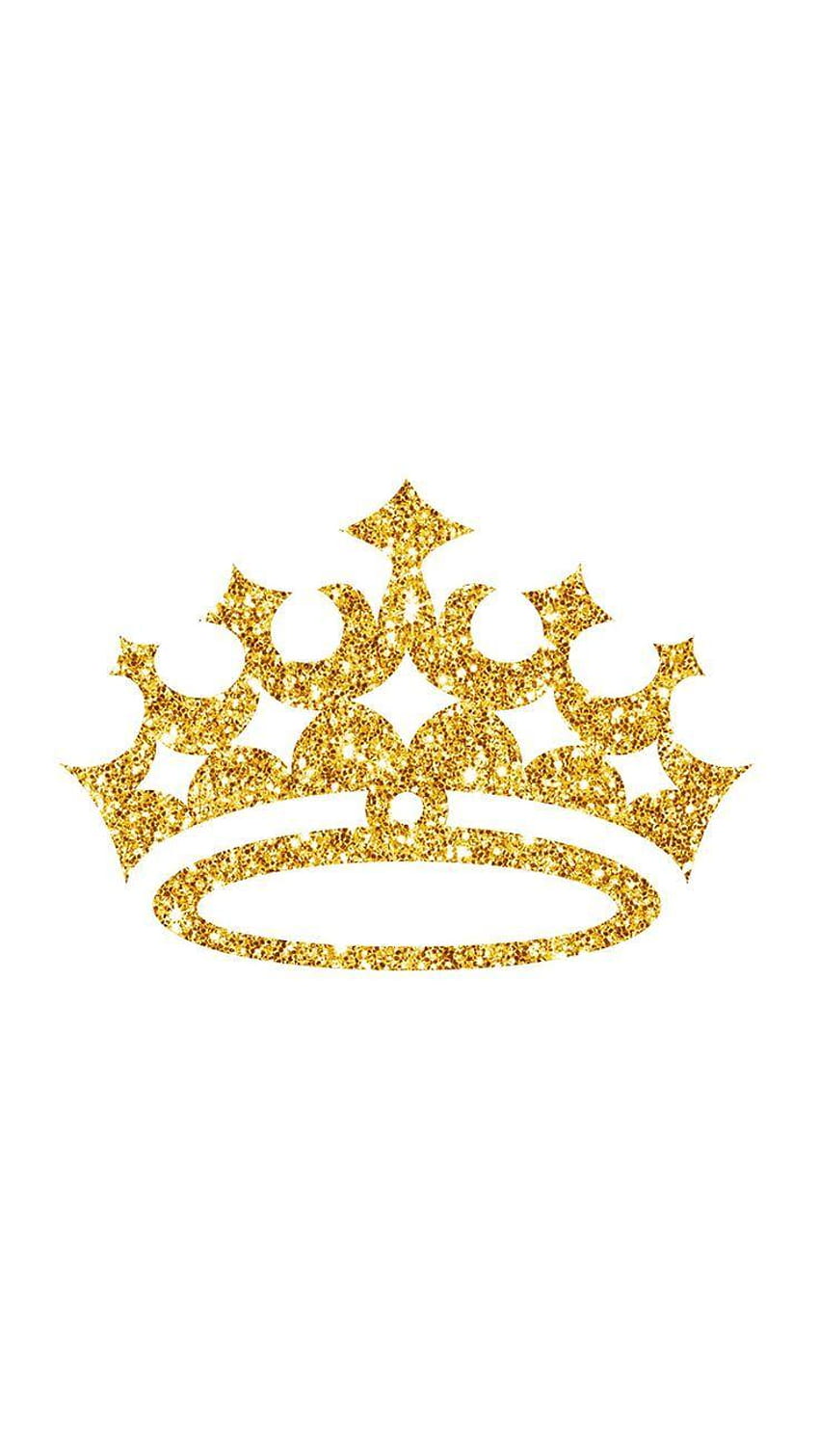 Princess Crown iPhone, gold crown HD phone wallpaper