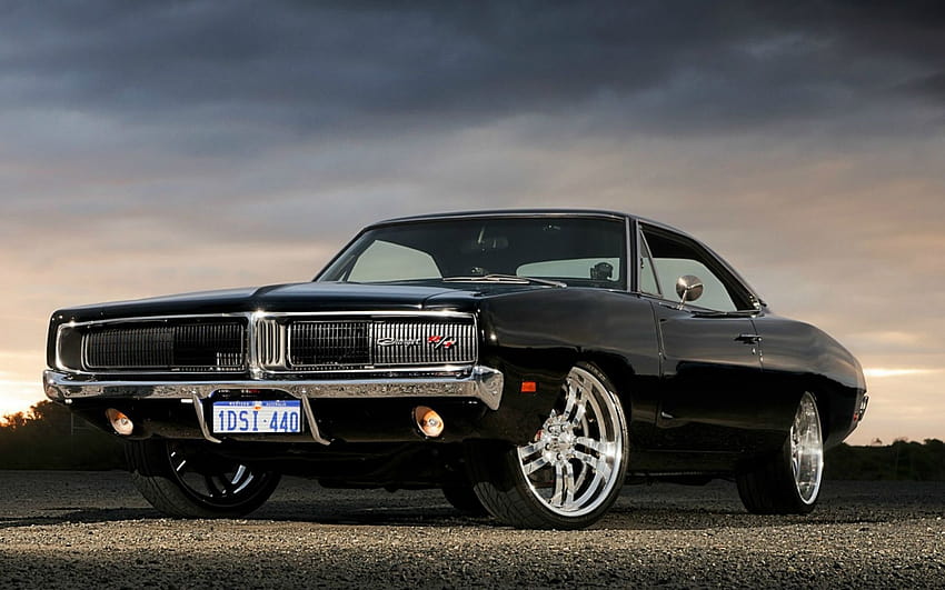 Dodge Charger R/T, dodge charger 68 HD wallpaper