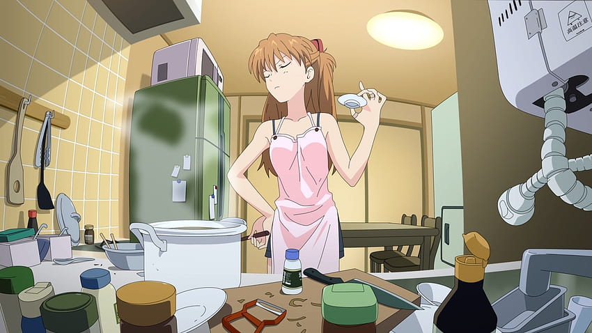 23 Anime Kitchen, kitchen anime art HD wallpaper