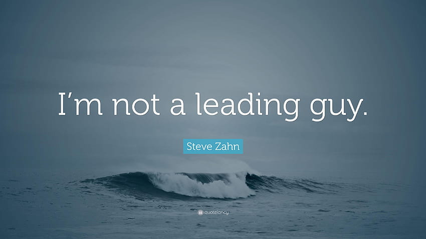 Steve Zahn Quote: “I'm not a leading guy.” HD wallpaper