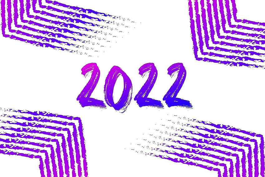 Szablon projektu szczęśliwego nowego roku 2022. Projekt logo do kalendarza, kart okolicznościowych lub druku. Minimalistyczne modne tła do brandingu, banera, okładki, karty. Ilustracja wektorowa. 2641558 Grafika wektorowa w Vecteezy, logo nowego roku 2022 Tapeta HD