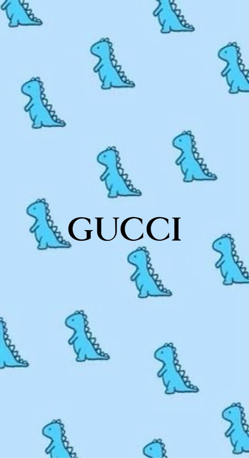 Gucci Blue Dinos in 2020, blue dinosaur HD phone wallpaper