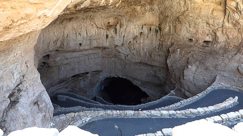 Carlsbad Caverns Natural Entrance March 24, 2015, carlsbad caverns national park HD wallpaper