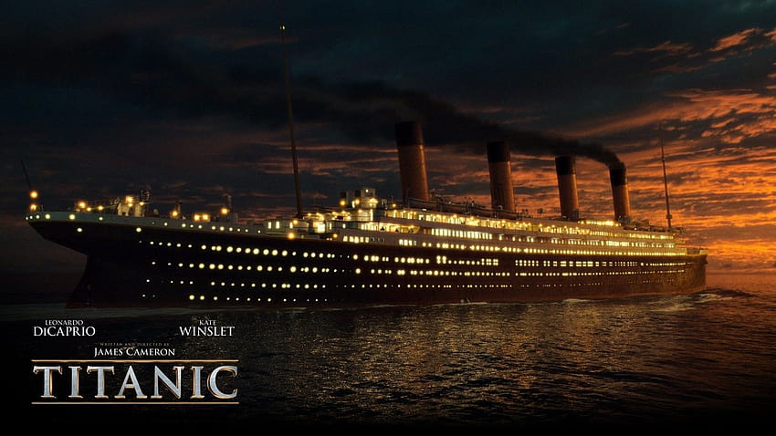 bangkai kapal titanic Wallpaper HD