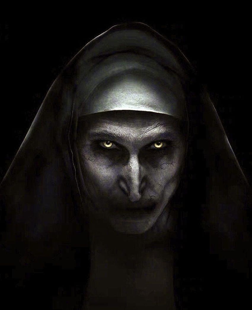Die Nonne, 'The Conjuring 2'., iPhone Geisterbeschwörung HD-Handy-Hintergrundbild