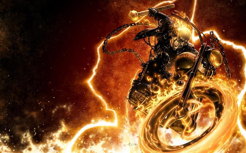 Ghost Rider Full and Backgrounds, ghost rider motor HD wallpaper | Pxfuel