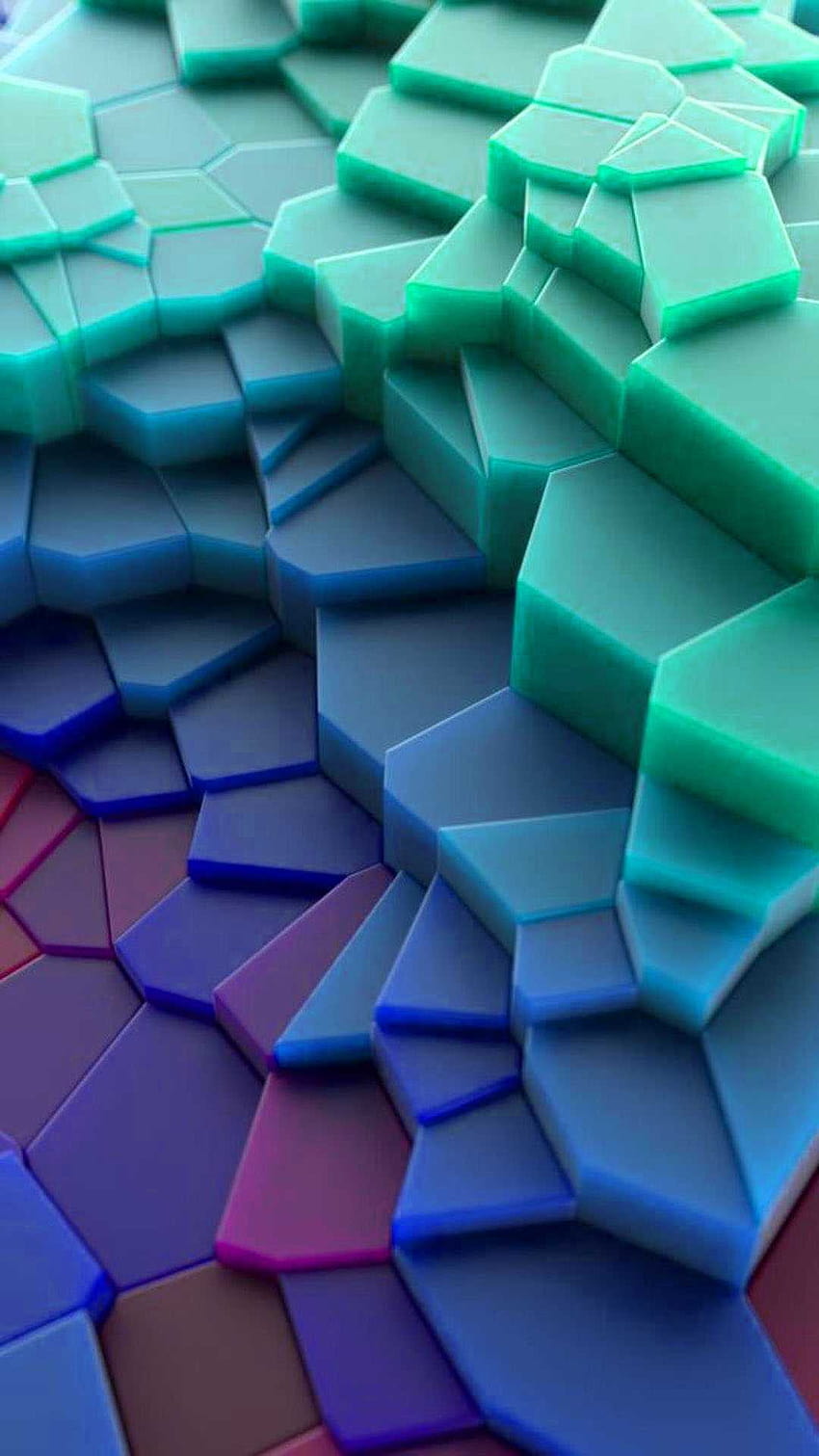 3D, three dimensional HD phone wallpaper
