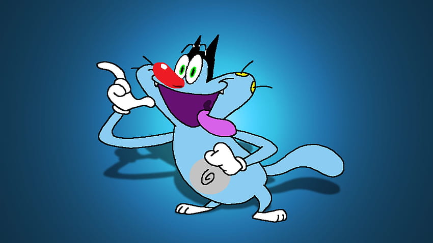 Oggy, oggy cat, oggy cartoon, cute cat , funny, oggy the cat HD phone  wallpaper | Pxfuel