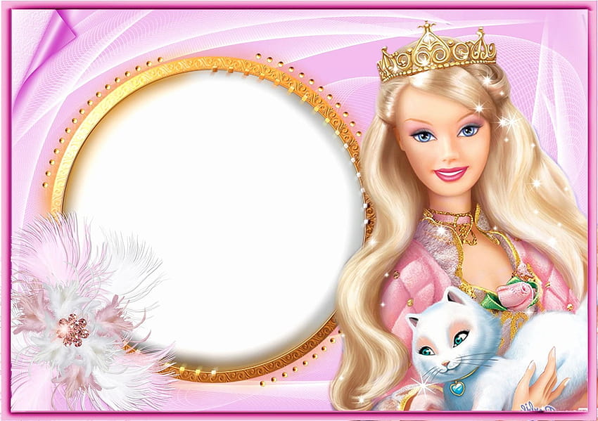 Schöne Puppe Barbie Cartoon, Barbie-Mädchen HD-Hintergrundbild
