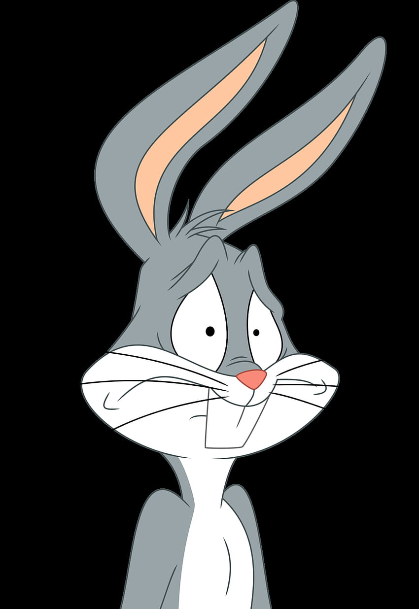 Scared Bugs Bunny for MacBook, sad bugs bunny HD phone wallpaper