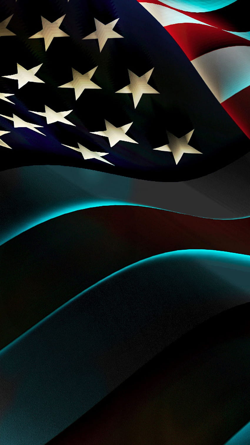 7 멋진 미국 국기 iPhone HD 전화 배경 화면