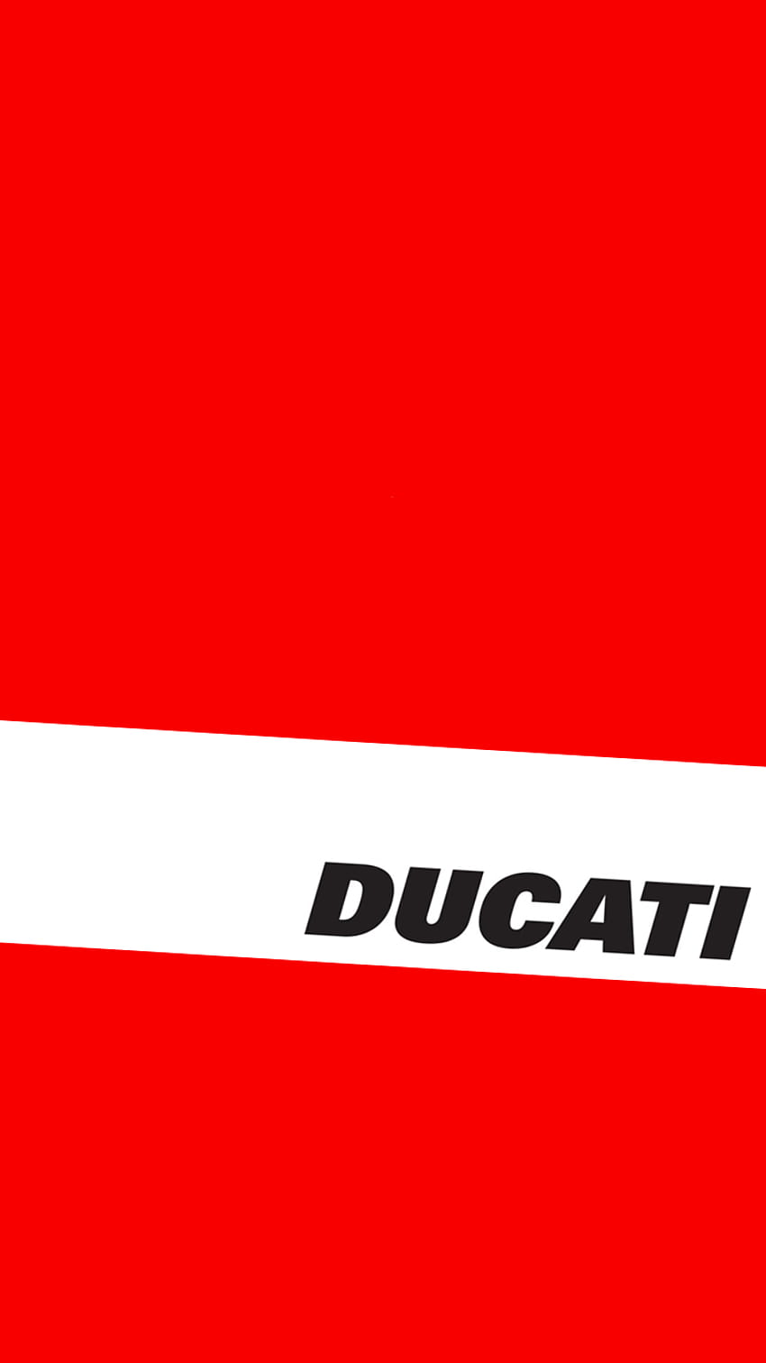 MotoGP para iPhone 6, logotipo de ducati fondo de pantalla del teléfono