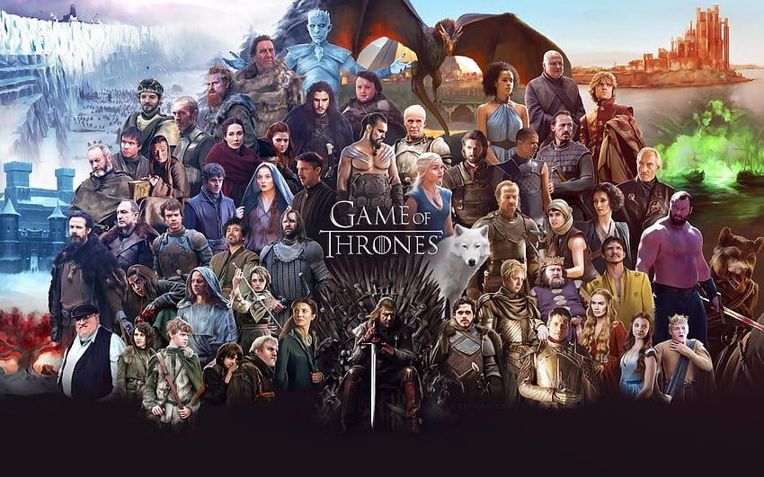 Game Of Thrones All Characters list HD wallpaper | Pxfuel