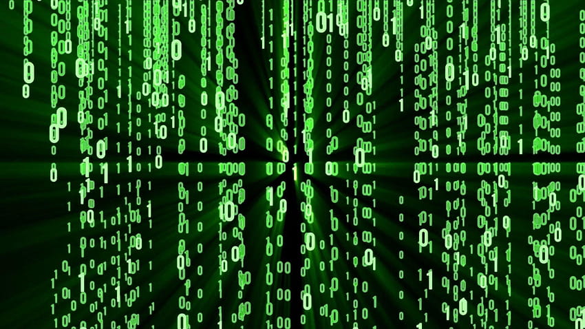 Matrix Code, the matrix rain in full HD wallpaper