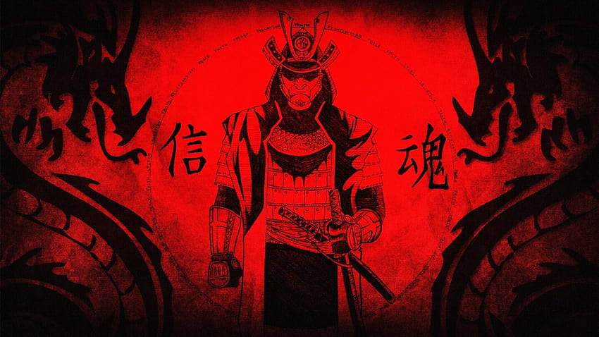 Red Samurai Top Red Samurai Backgrounds [1920x1080] para seu celular e tablet papel de parede HD