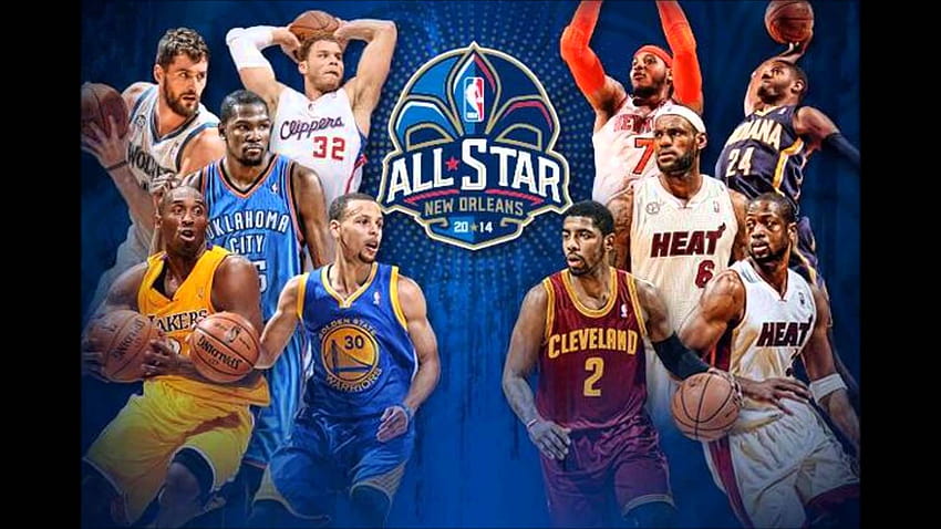 NBA 2014 All Star Game Starters East West [1920x1080, nba all star game HD wallpaper