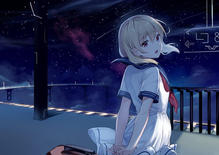 W/, late night anime aesthetic HD wallpaper | Pxfuel