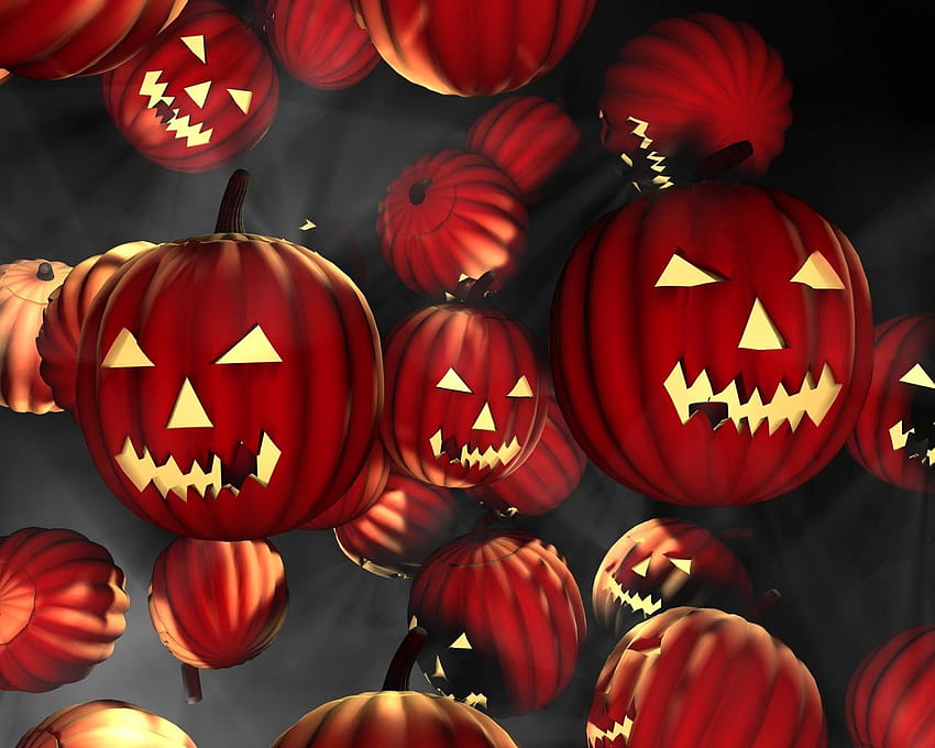 Roundup: All Hallow's Eve and Spooky Scenes, halloween orange HD wallpaper