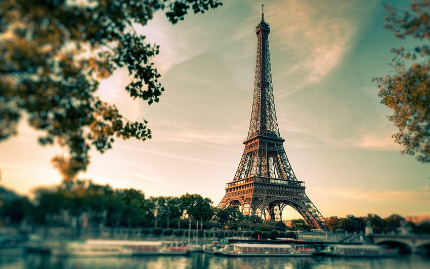 247 Eiffel Tower, gambar background menara pisa HD wallpaper