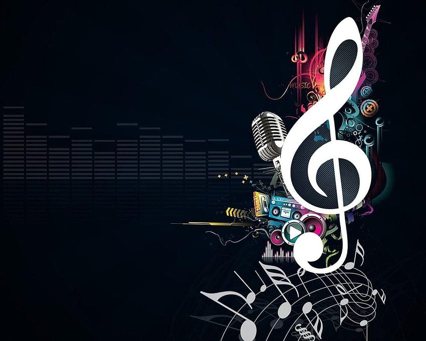 nice backgrounds music, musical background HD wallpaper
