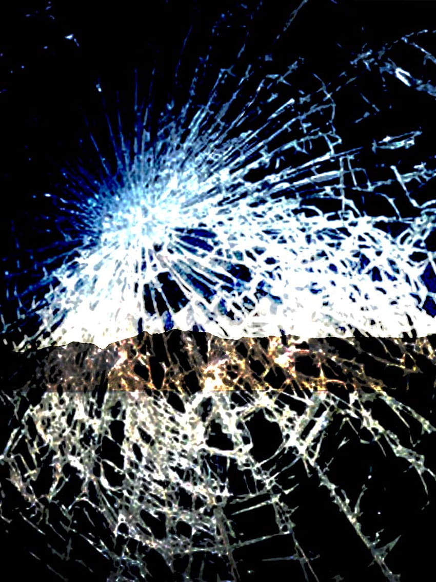 7 Broma de rota para iPhone de Apple, iPhone de vidrio roto fondo de pantalla del teléfono