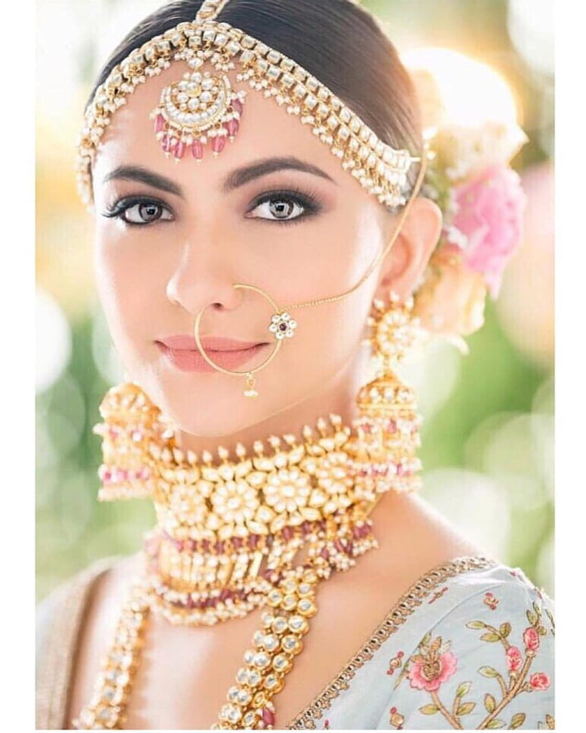 Maquillage de mariée indienne Fond d'écran de téléphone HD