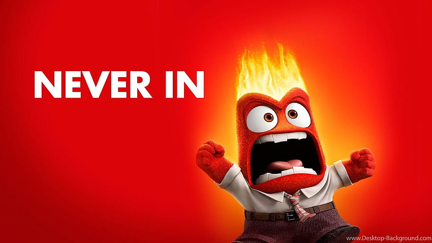 Anger Inside Out Disney Pixar Full Size HD wallpaper