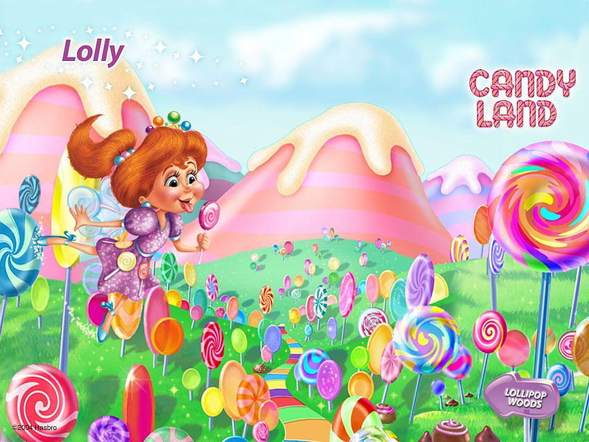 Candy Land, lollies HD wallpaper
