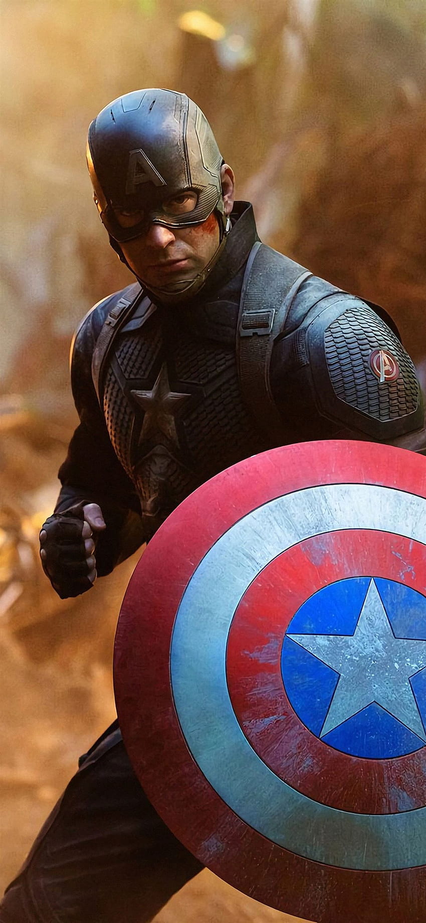 Captain America Avengers Endspielfilm iPhone 12, Captain America 2021 HD-Handy-Hintergrundbild