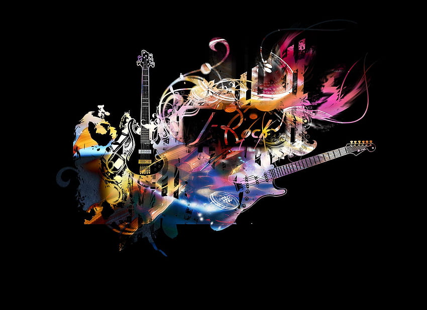 rock graphic, music rock HD wallpaper