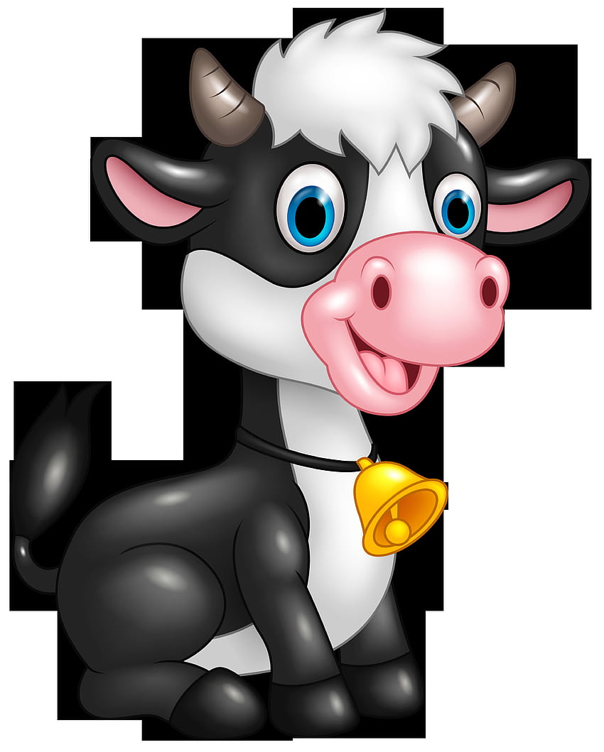 Clipart Transparent Backgrounds Cows, cartoon cows HD phone wallpaper