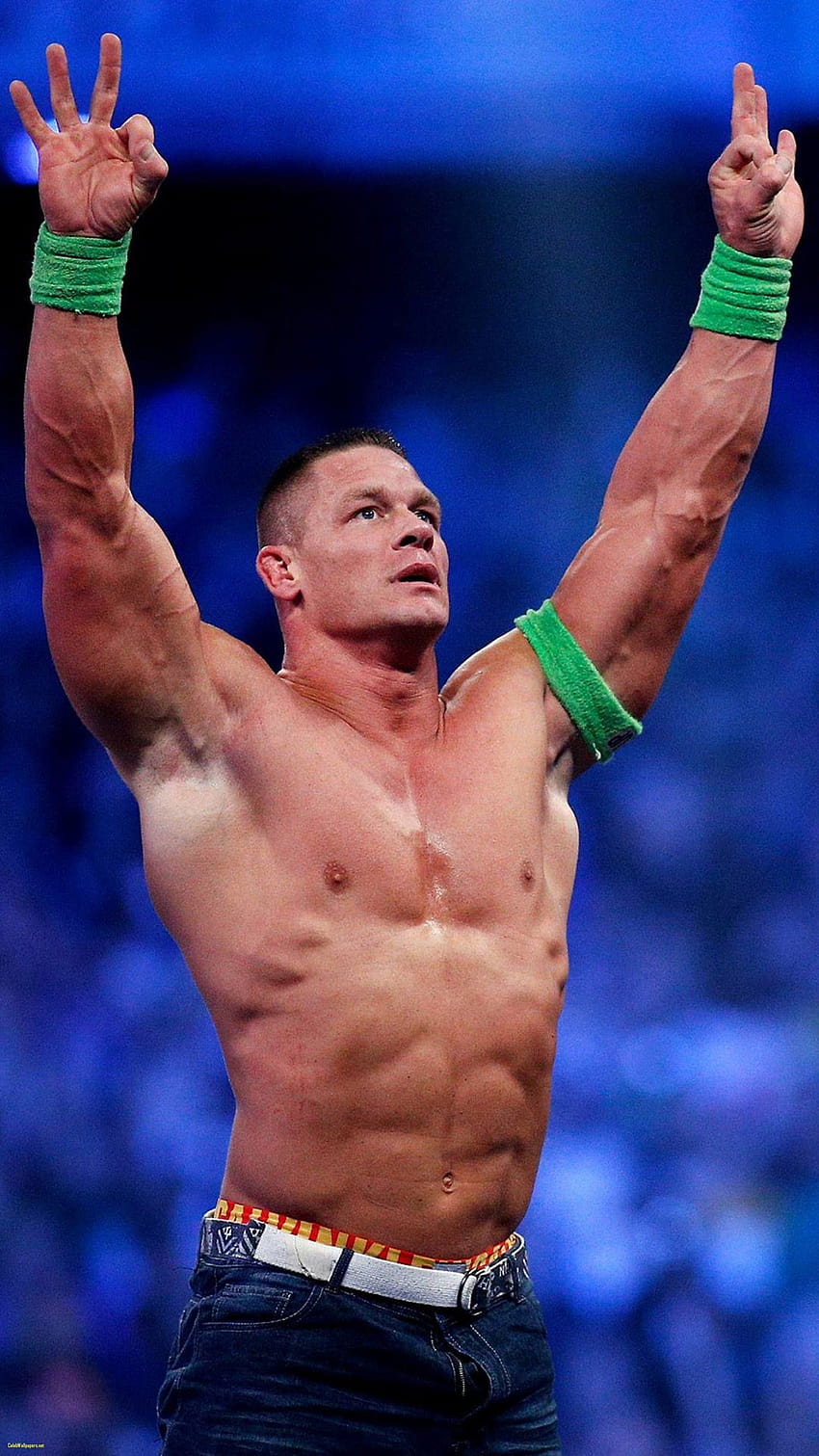Download John Cena Versus The Rock Wallpaper | Wallpapers.com