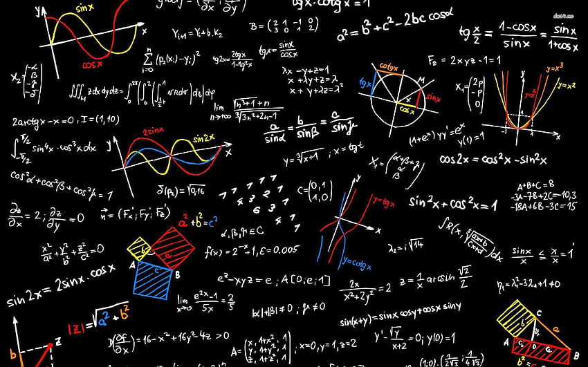 Latar Belakang Matematika, papan tulis Wallpaper HD