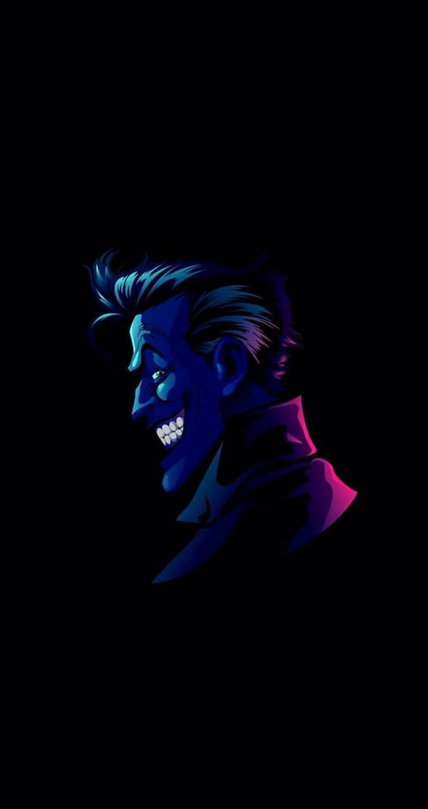 Joker neon by Blackmass11, neon joker HD phone wallpaper | Pxfuel