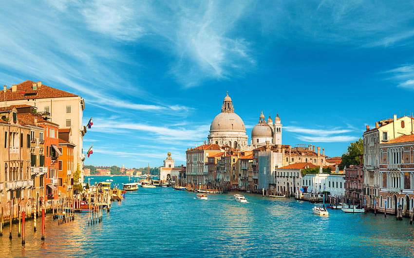 Gran Canal Venecia Italia fondo de pantalla