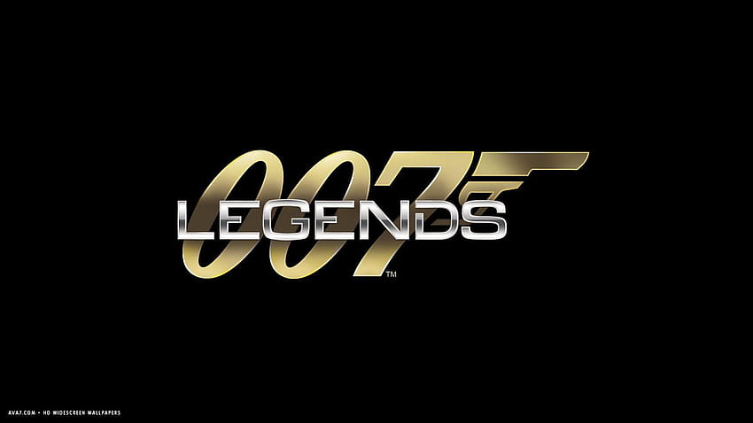 007 efsane oyunu altın logosu birinci şahıs nişancı geniş ekran, nişancı logosu HD duvar kağıdı