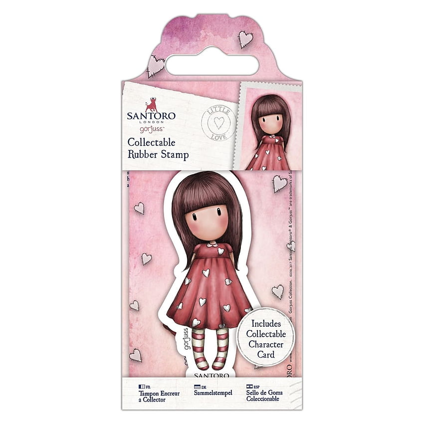 Печат за голяма кукла Gorjuss Ruby от Santoro London HD тапет за телефон