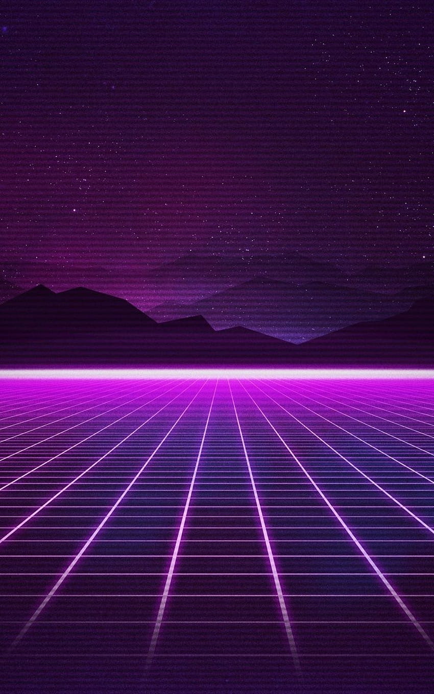 800x1280 Retrowave Grid Mountain Nexus 7,Samsung Galaxy Tab 10,Note ...