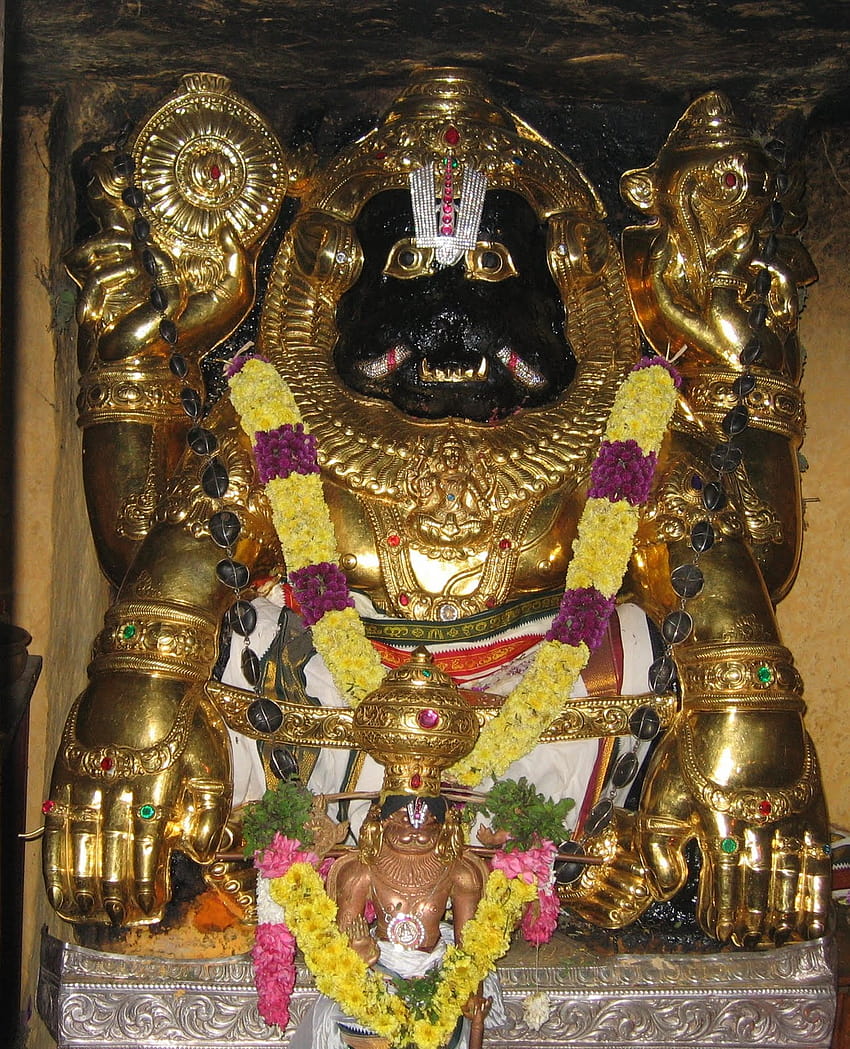 Narasingam Yoga Narasimha Perumal Temple, lord narasimha HD phone ...