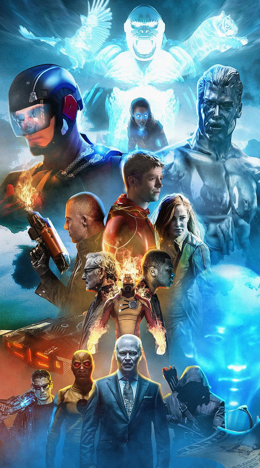 Artstation Dcs Legends Of Tomorrow Characters Poster Hd Phone Wallpaper Pxfuel 